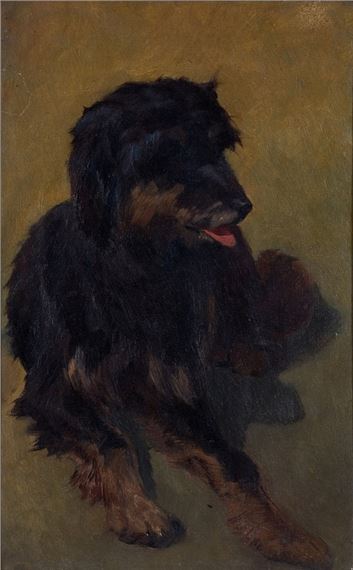 Liegender Dackel - Jakob Grünenwald