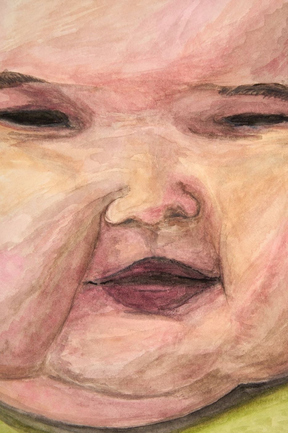 Artwork by Tobias Rehberger, Happiness is a warm gun, Made of Aquarell