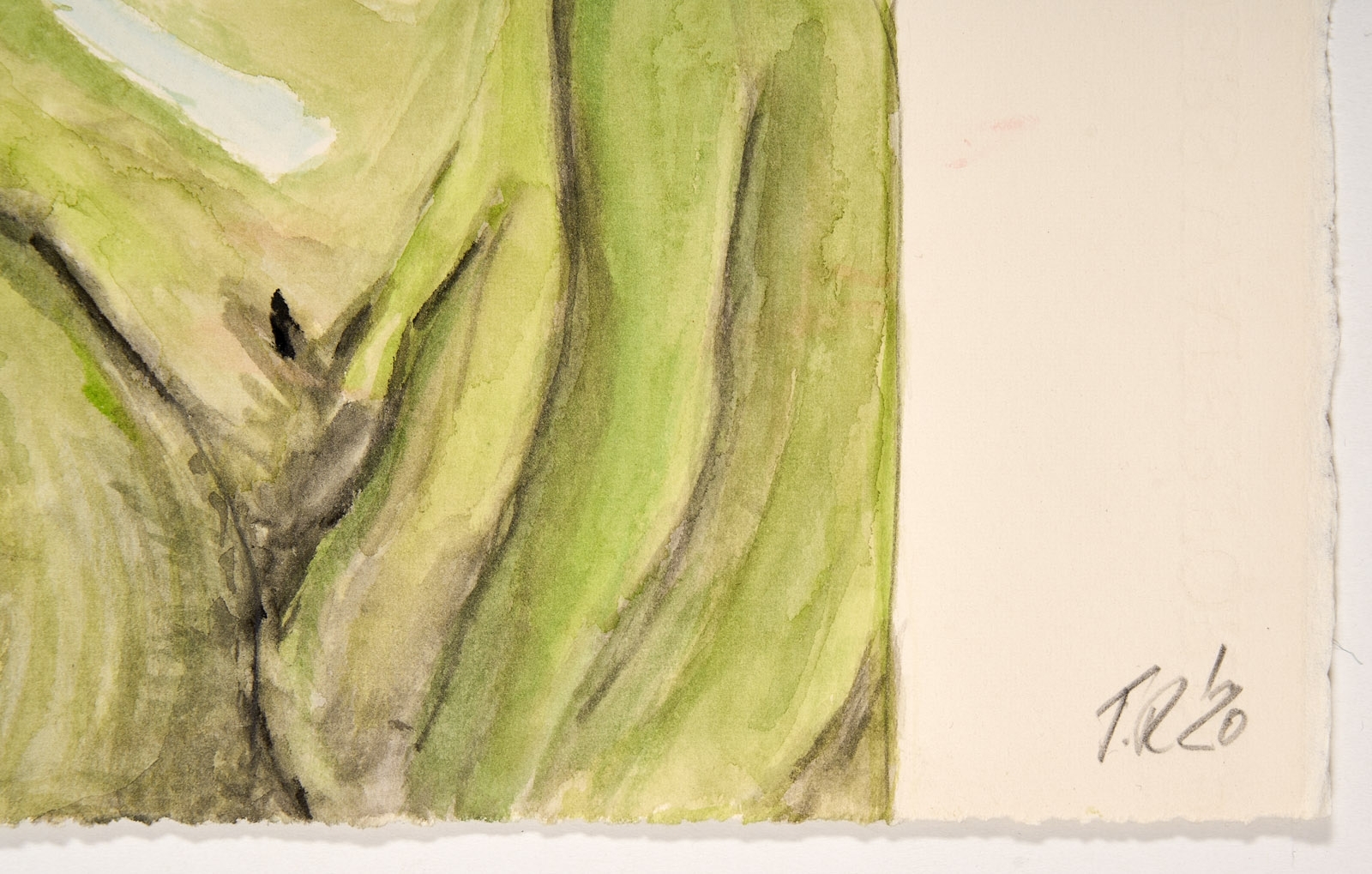 Artwork by Tobias Rehberger, Happiness is a warm gun, Made of Aquarell