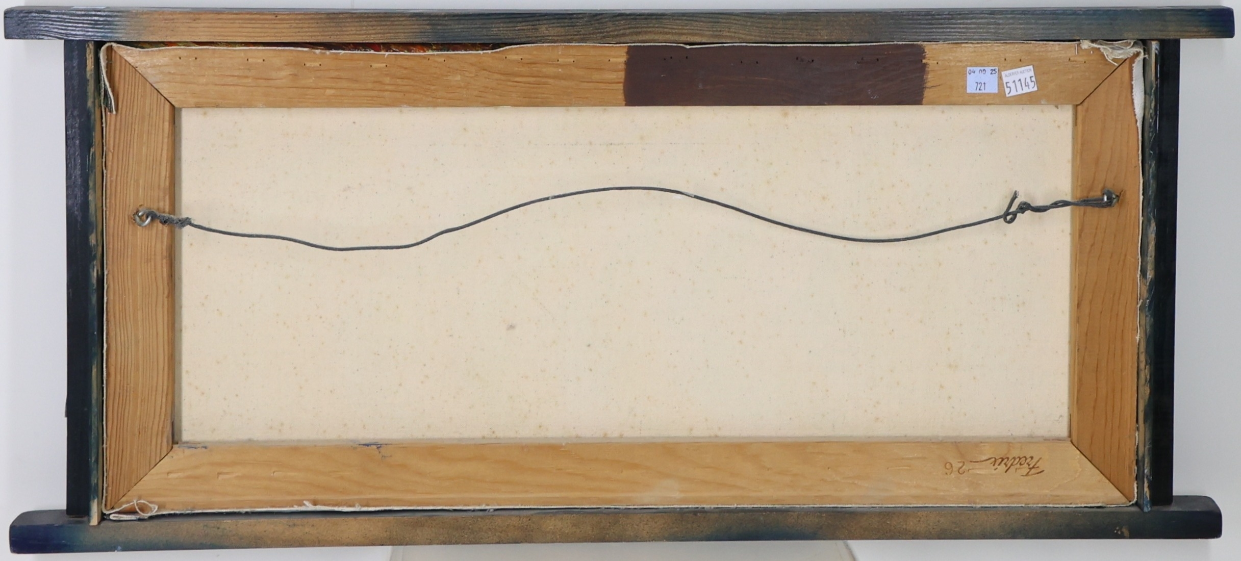 Artwork by Paul Gorka, Glacier landscape, Made of Oil on canvas