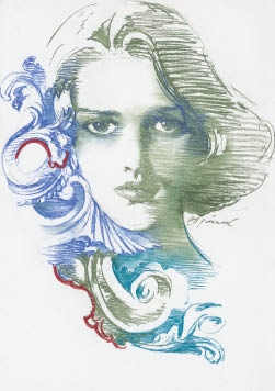 Artwork by Akira Uno, Work, Made of acrylic and pastel on thick paper, paper