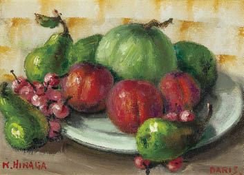 Fruits Still life - Kamesuke Hiraga