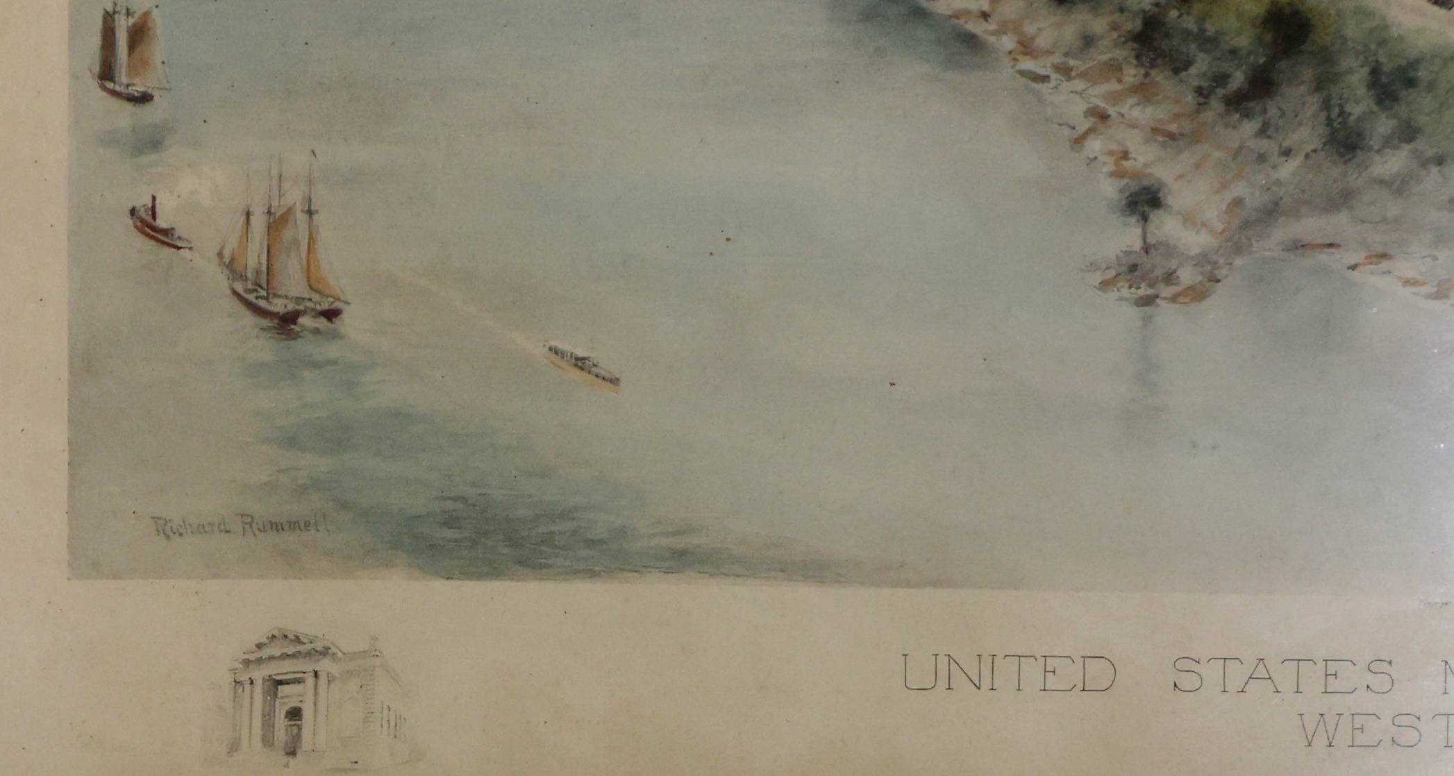 Richard Rummell | Landscape view of academy | MutualArt