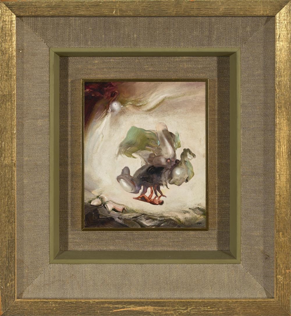 James Gleeson | Untitled (Figure in a Psychoscape), c1970 (Circa 1970 ...