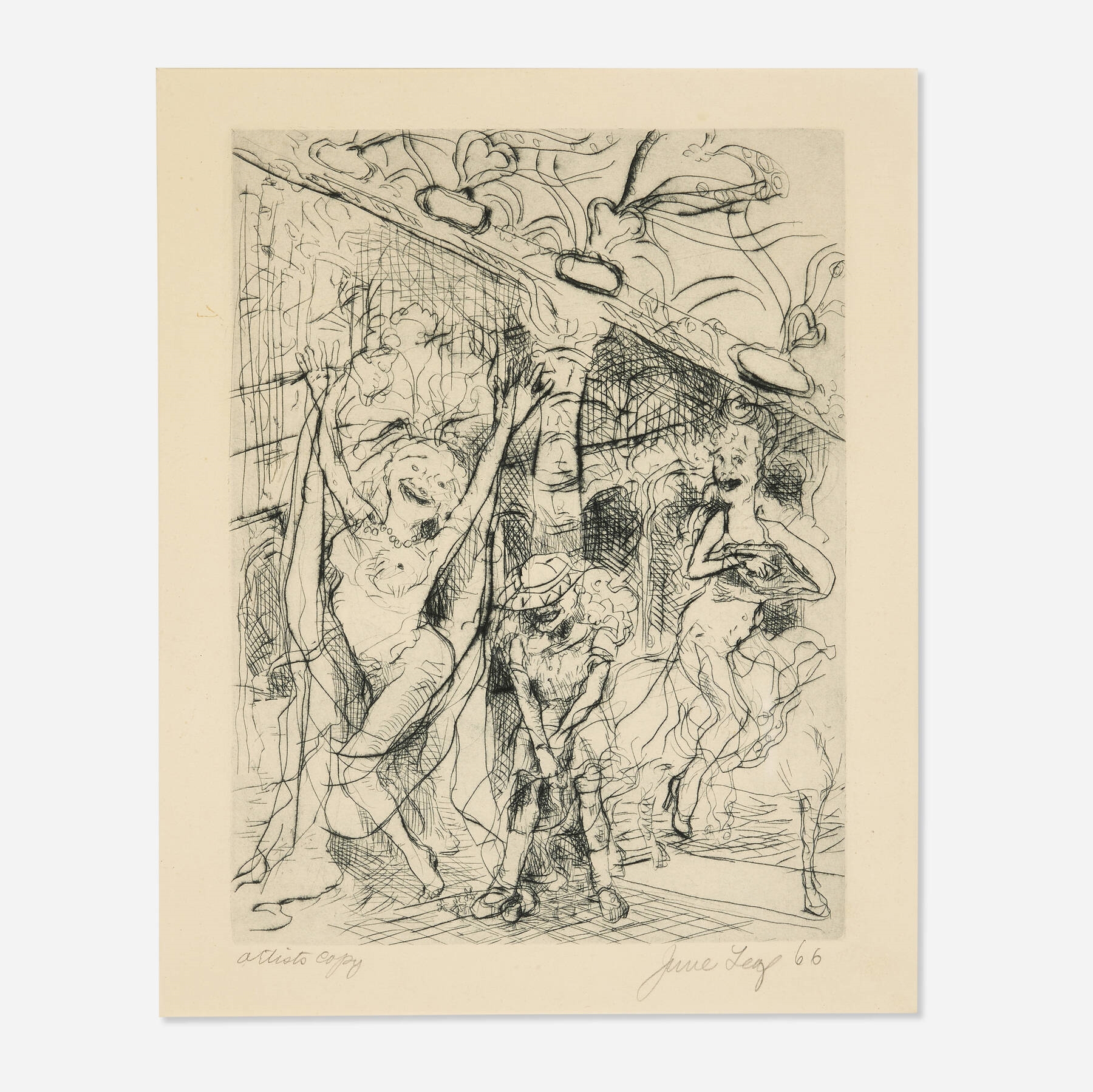 June Leaf | Untitled (Three Graces (1966) | MutualArt