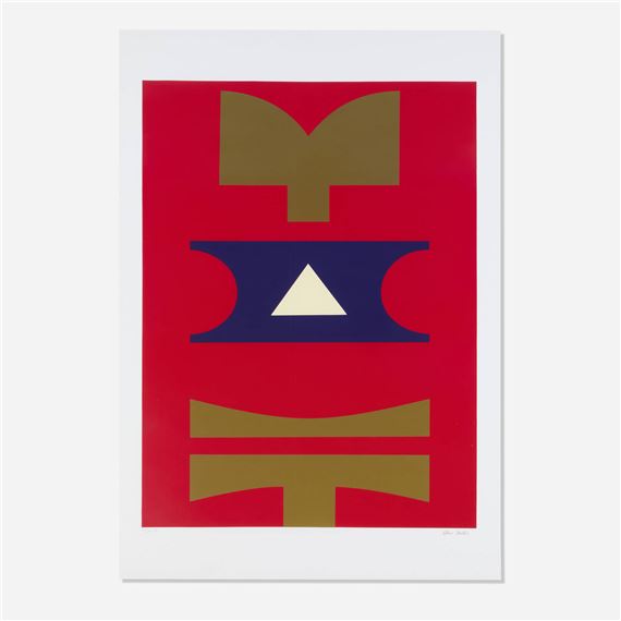 Emblema, Logotipo Poético by Rubem Valentim, 1974