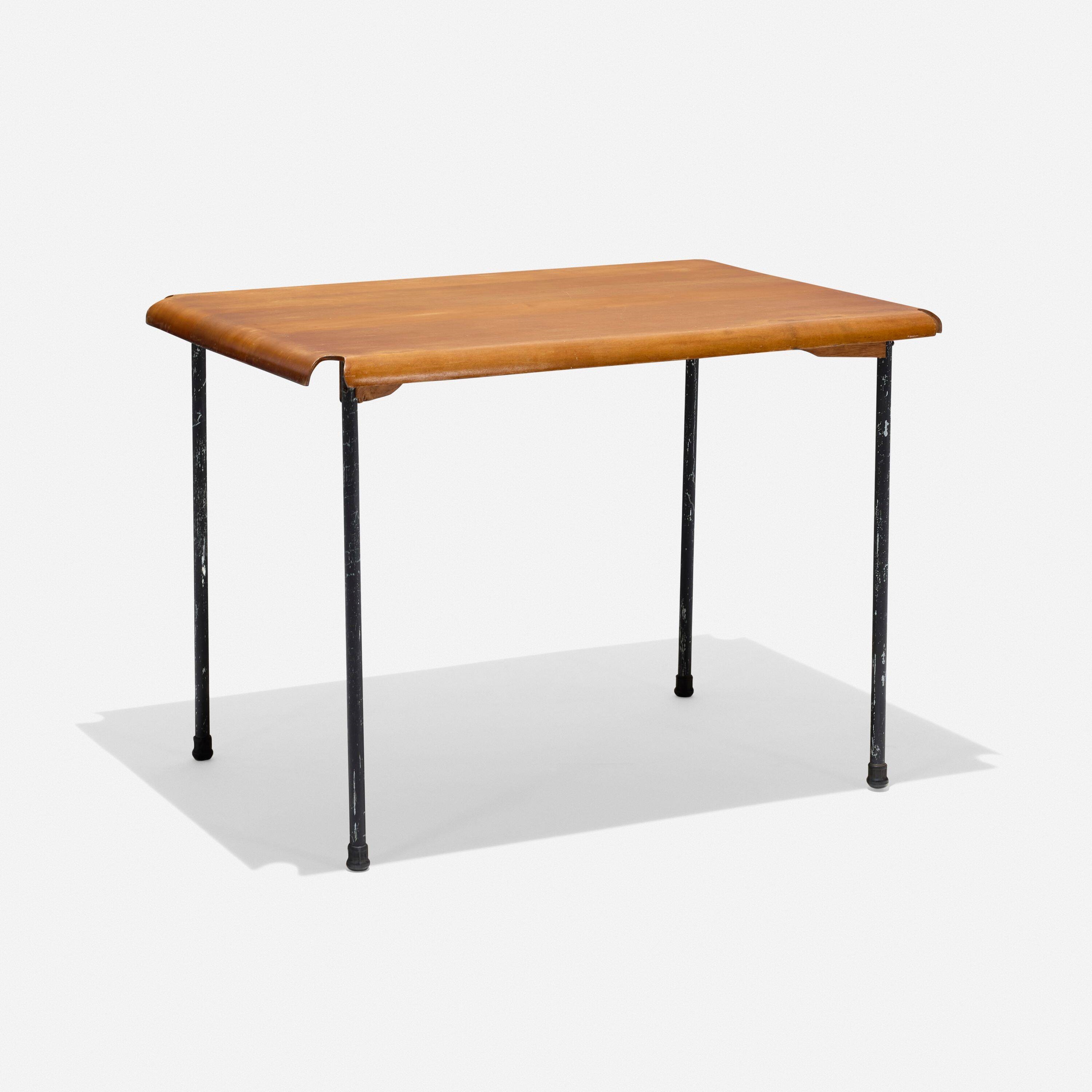 Charles & Ray Eames | Rare Early table (Circa 1945) | MutualArt