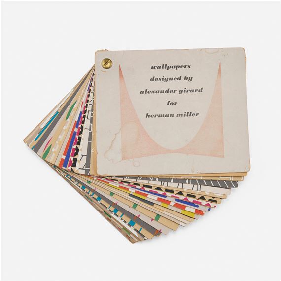 Alexander Girard | Wallpaper sample booklet (1952) | MutualArt