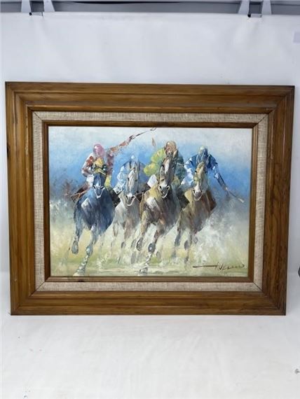 Horse racing by Anthony Vecchio