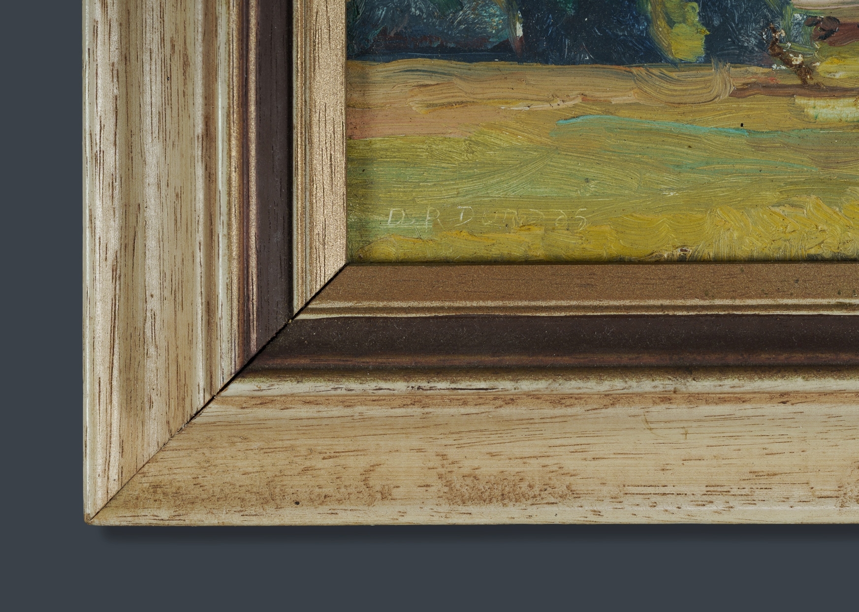 Artwork by Douglas Robert Dundas, Canberra Landscape, Made of Oil on Board