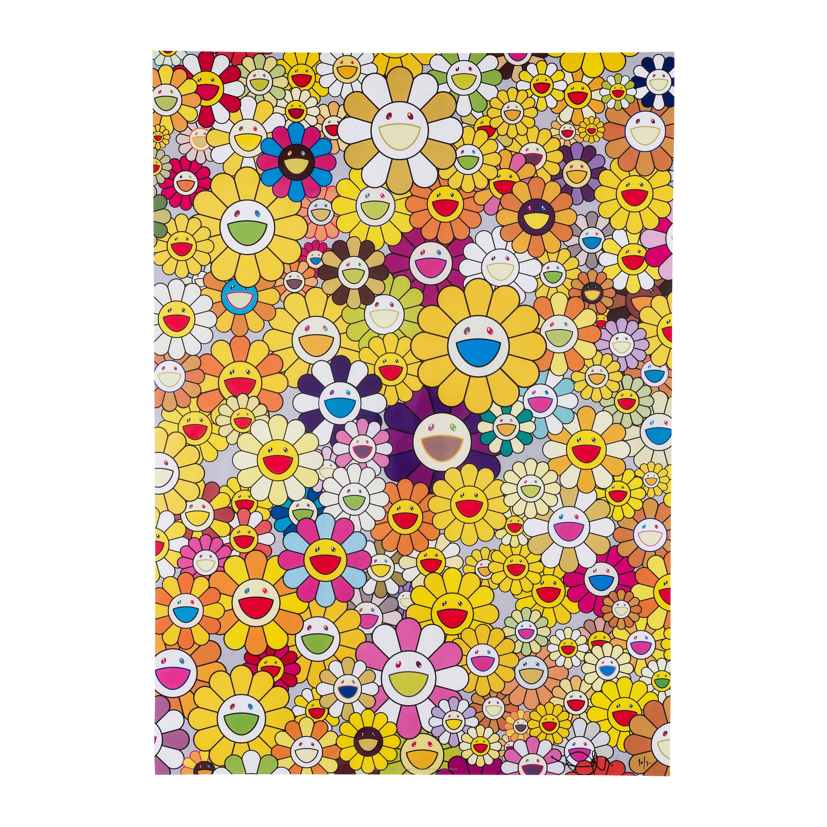 Takashi Murakami | Hommage to Monogold 1960 B, 2012 (1960) | MutualArt