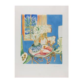 Henri Matisse | Petit intérieur bleu | MutualArt