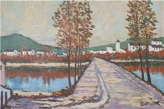 untitled (French Landscape) - P. Dupont