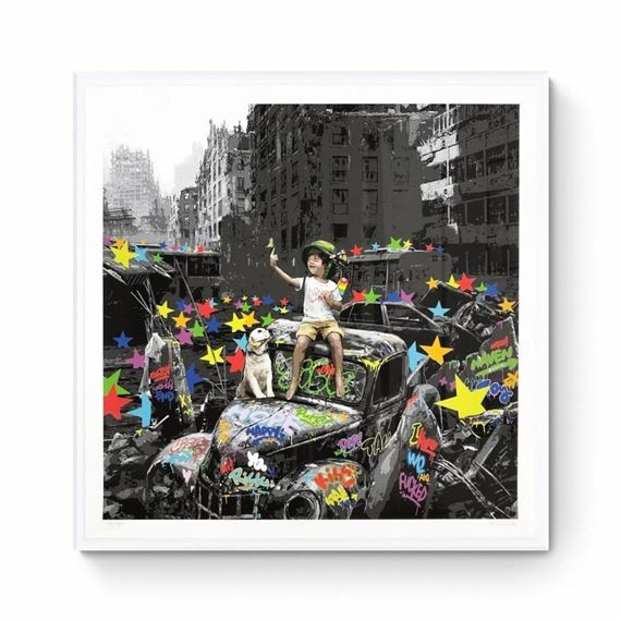 Martin Whatson Beyond The Wall 真作 Martin Whatson Beyond The Wall