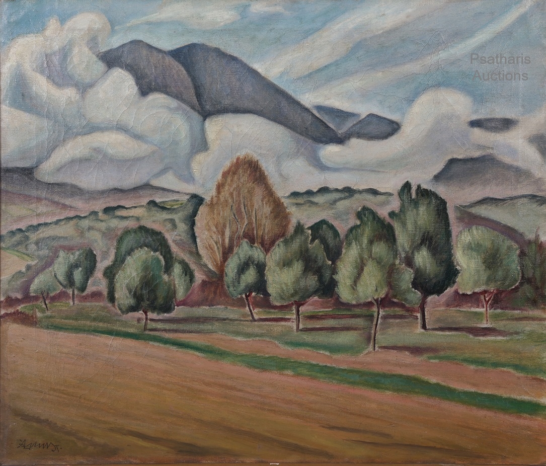 Artwork by Alkis Keramidas, Estimate, Made of Oil on canvas