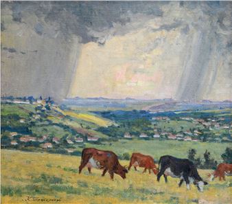 Summer. Kagarlyk", 1924 - Trokhimenko Karp