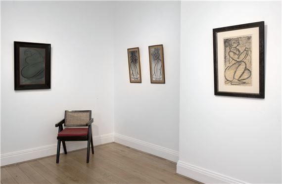 Jamini Roy: Monochrome - Grosvenor Gallery