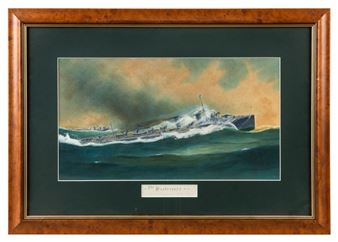 The Destroyers, Crossing Bass's Straits - Arthur Victor Gregory