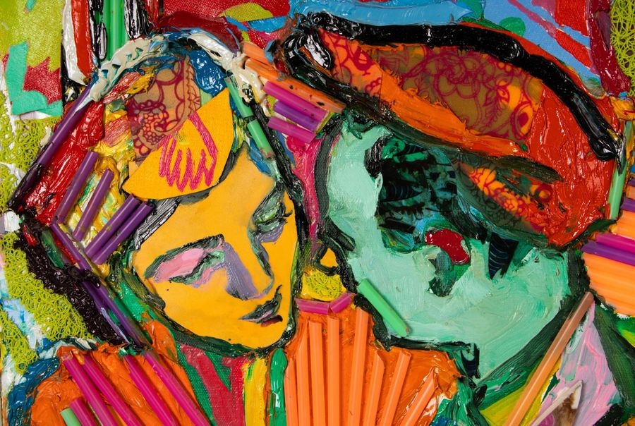 Artwork by Gordon Seward, La Brasserie, Made of oil on canvas