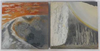 Crater and rainbow - Jane Morrice