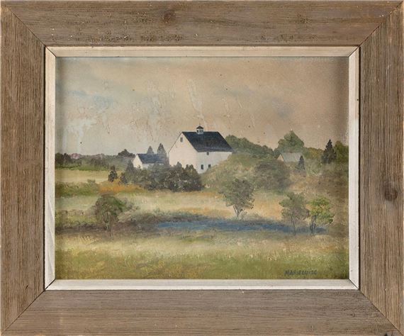 New England barn by Marieluise Hutchinson