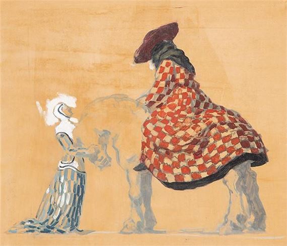 Diseño para Goyescas by José Mariá Sert y Badiá, c. 1937