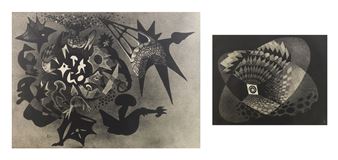 1).  The Cavern - June Wayne