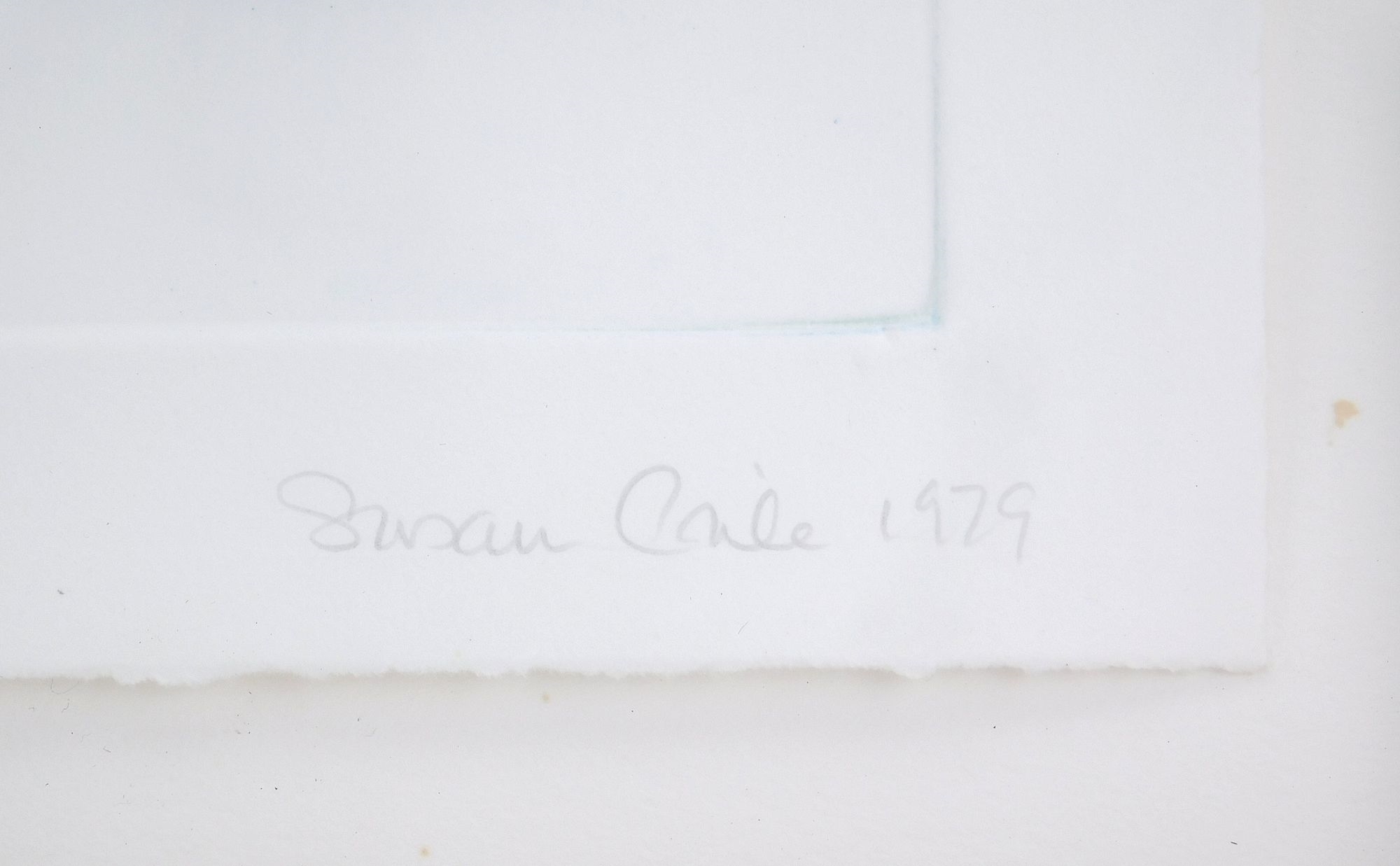 Artwork by Susan Crile, Triple Twist, Made of lithograph in colors