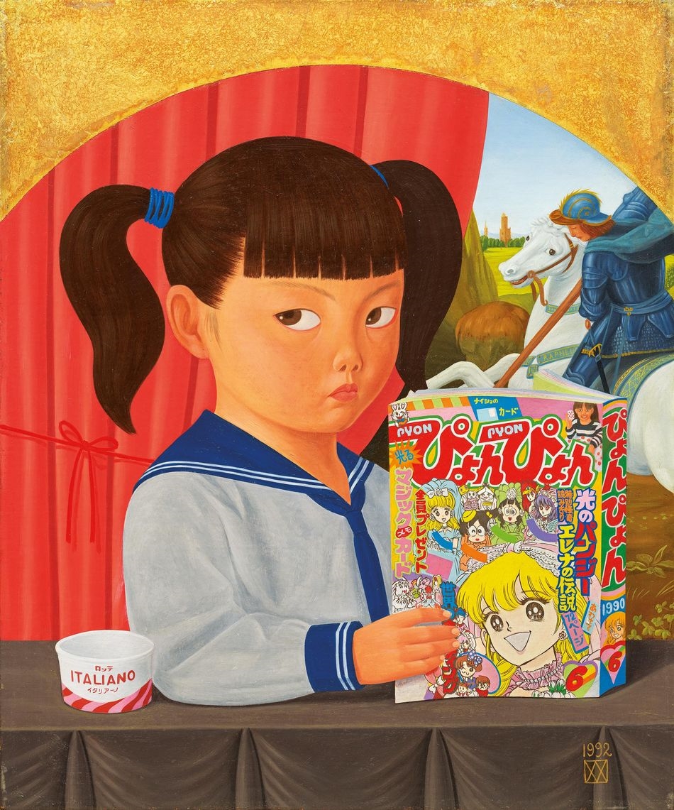 Artwork by Mitsuru Watanabe, Yukiko, Made of Oil on canvas