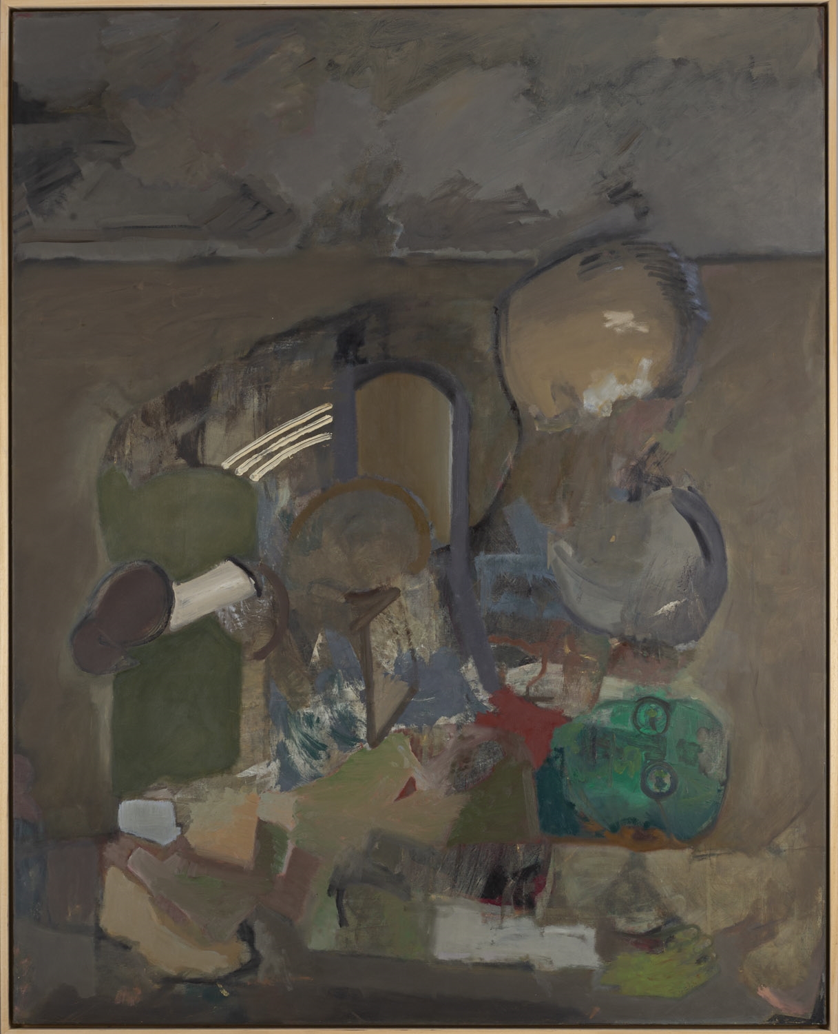 Artwork by Piotr Kotlicki, Two under pressure, Made of oil/canvas