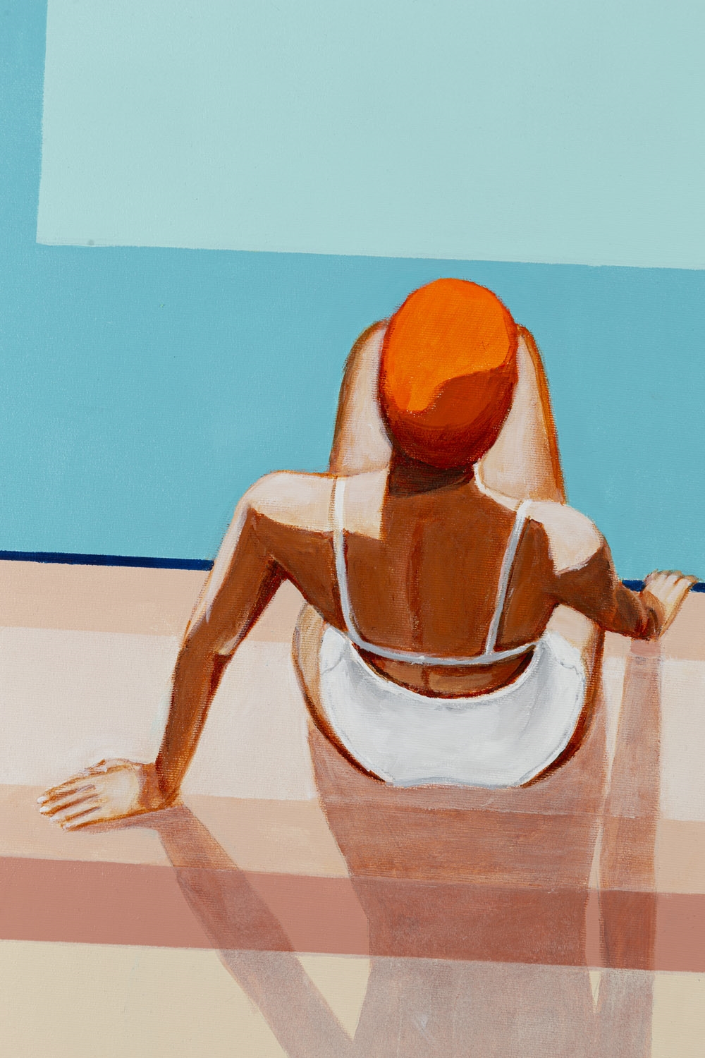 Artwork by Renata Magda, Silence XVI, Made of acrylic/canvas