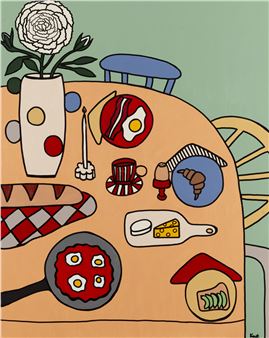 Breakfast table - Ewa Konstantynowicz-goss