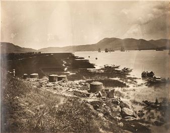 An album of 13 gelatin silver prints of the Port of Foochow - Lillian