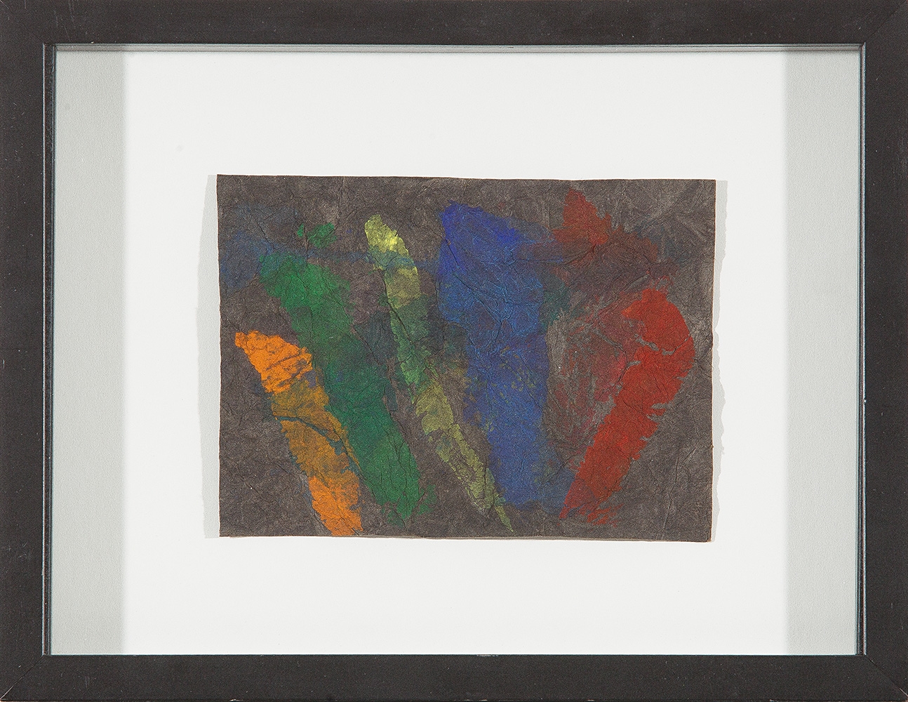 Artwork by Gottfried Mairwöger, Composition, Made of oil on paper