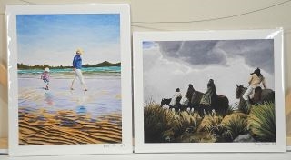 Artwork by Billy McElwain, Our Shangri- La, Made of Oil on Canvas; 2 Print