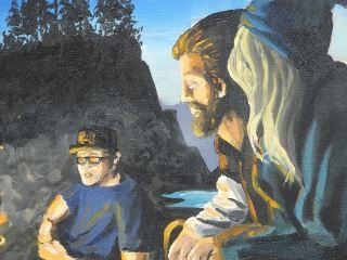 Artwork by Billy McElwain, Our Shangri- La, Made of Oil on Canvas; 2 Print