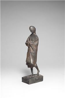 Schreitendes Mädchen - kleine Trauernde - Hans Wimmer