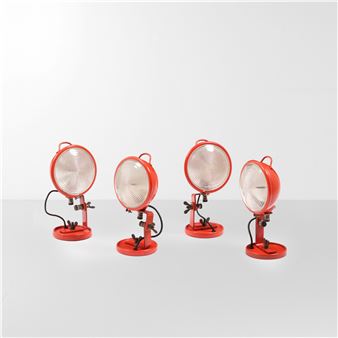 Quattro lampade da tavolo o a parete mod. Jeep - Franca Stagi