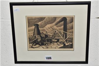 THE FLINT MILL AND KILN' - Leonard Griffiths Brammer