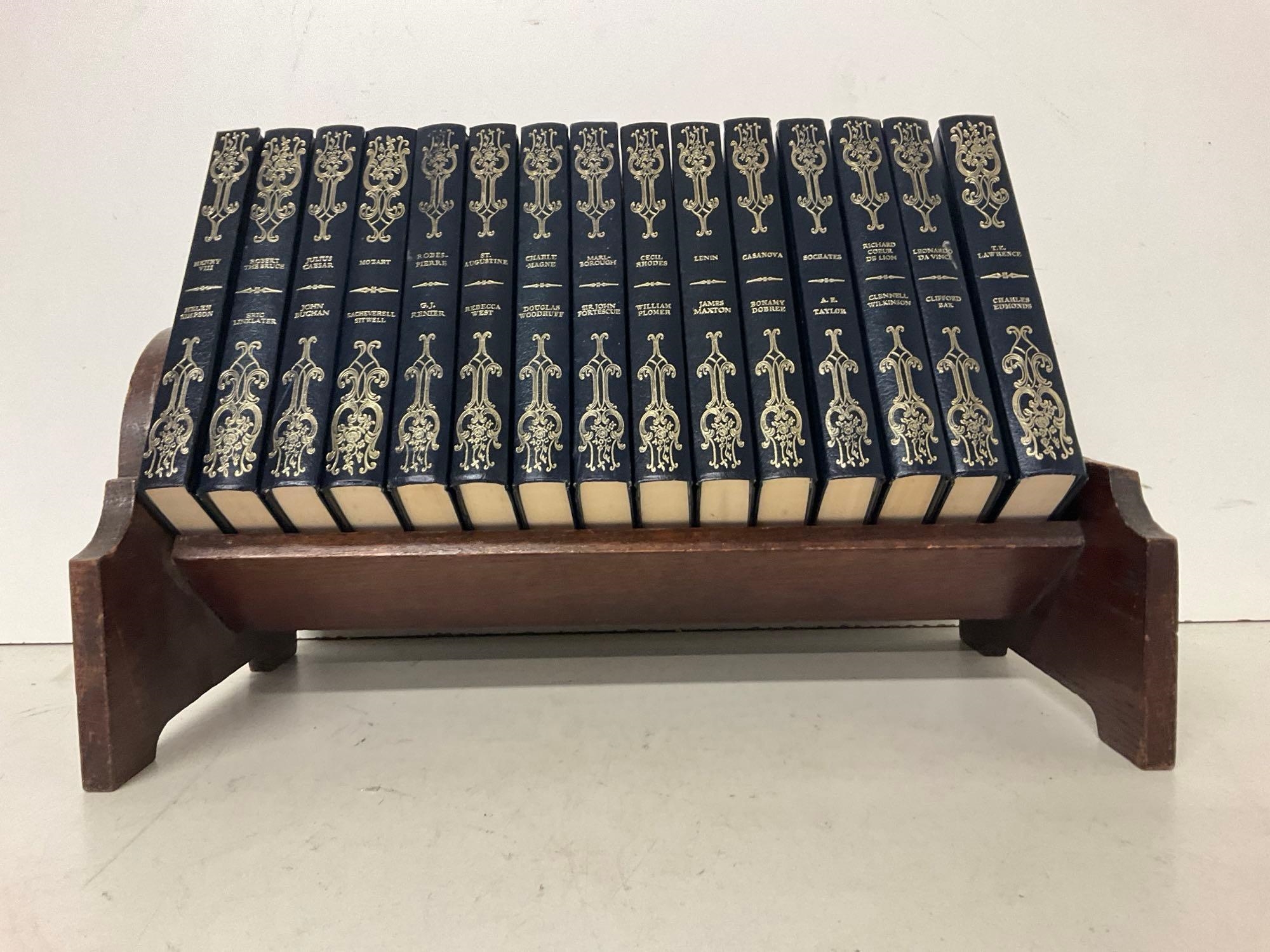 Robert T. Ritter | SET OF BOOKS ON FIGURES OF HISTORICAL INTEREST ...