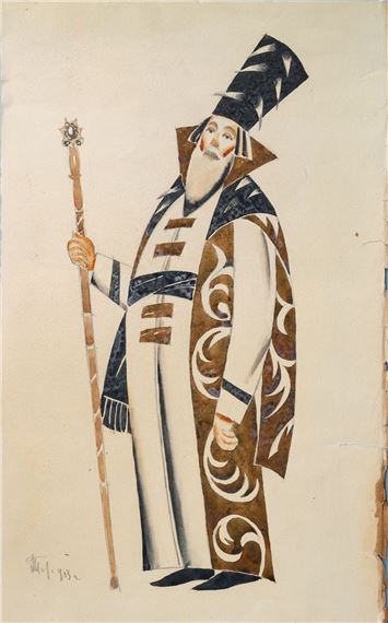 Costume Design by Vladimir Tatlin, 1913