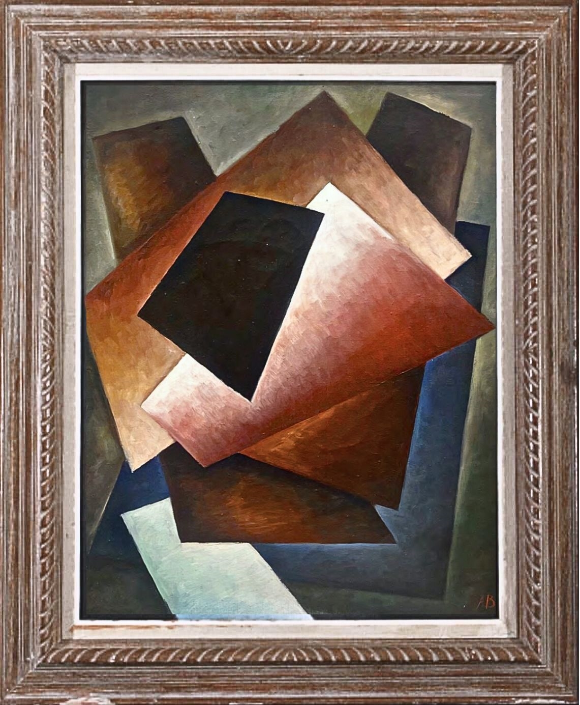 Artwork by Alexander Vesnin, Untitled, Made of Oil on canvas