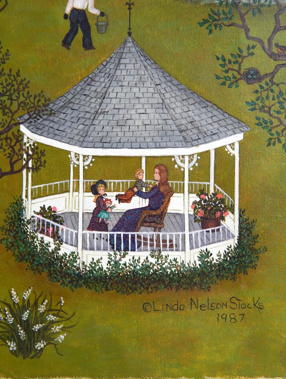 Linda Nelson Stocks | Grandma's Gazebo (1987) | MutualArt