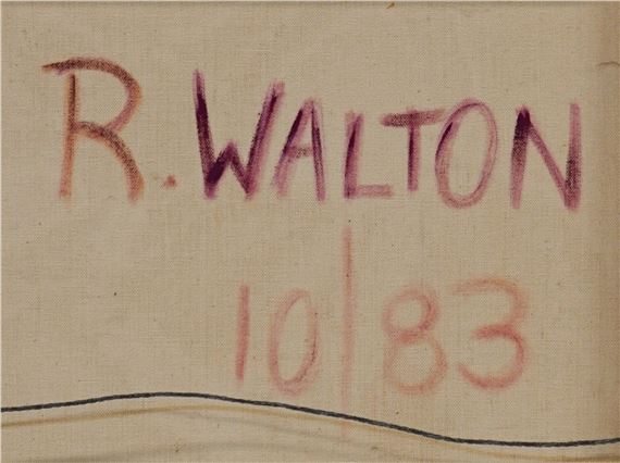 Ronald Walton | 'Abstract Figures' (1980) | MutualArt