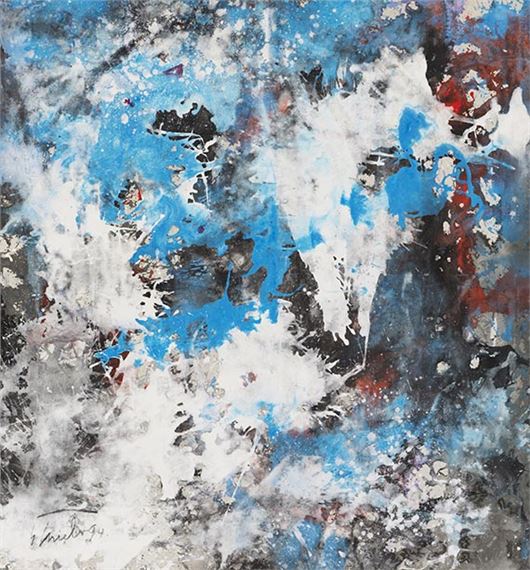 Aufsteigendes Weiß by Fred Thieler, 1994