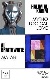 Two Artists, Two Visions, One Space: Halim Al Karim: Mythological Love - XVA Gallery