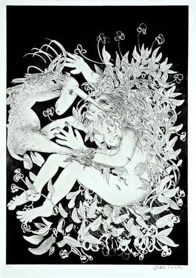 Arthur Merric Bloomfield‏ Boyd | The Lady and the Unicorn | MutualArt