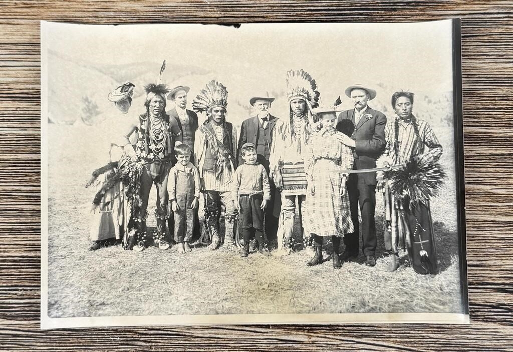 Edward Boos | Edward Boos Flathead Indian Montana Photo (20th Century ...
