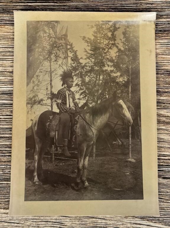 Edward Boos | Edward Boos Flathead Indian Montana Photo (20th Century ...