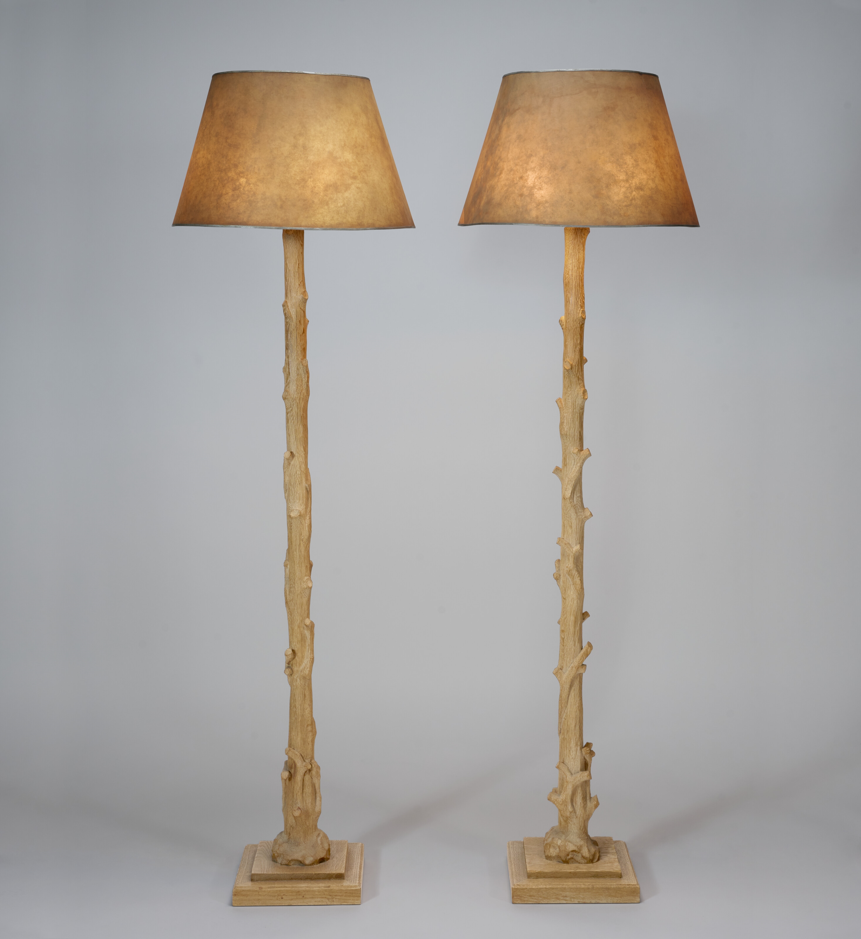 Frances Elkins | Pair of Tree-Form Floor Lamps | MutualArt